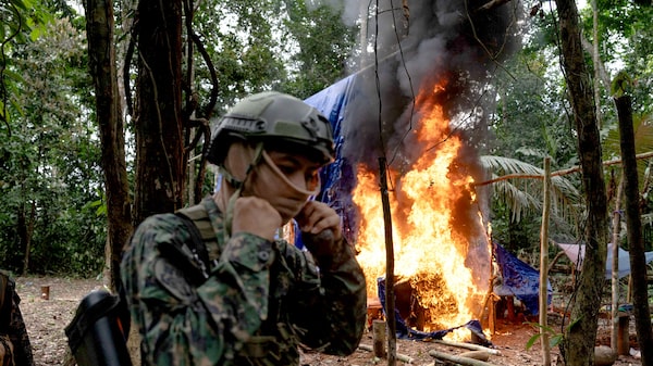 Perú está perdiendo la batalla contra la minería ilegal de oro en sus selvas tropicales Perú está perdiendo la batalla contra la minería ilegal de oro en sus selvas tropicales