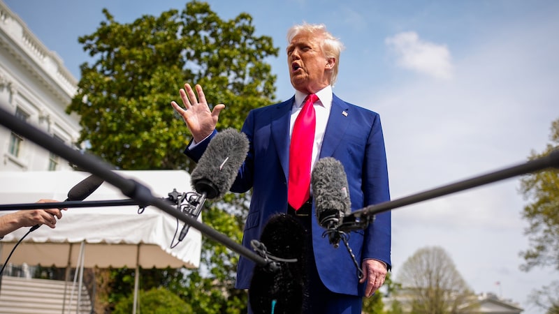 President Donald Trump on April 3. Photographer: Andrew Harnik/Getty Images President Donald Trump on April 3. Photographer: Andrew Harnik/Getty Images
