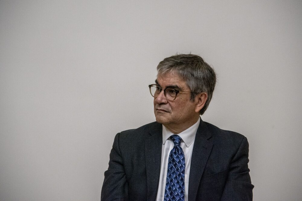 Mario Marcel, ministro de Hacienda de Chile, durante un evento en la Uiversidad Adolfo Ibáñez en Santiago de Chile, el 19 de agosto de 2022. Foto: Bloomberg Mario Marcel, ministro de Hacienda de Chile, durante un evento en la Uiversidad Adolfo Ibáñez en Santiago de Chile, el 19 de agosto de 2022. Foto: Bloomberg