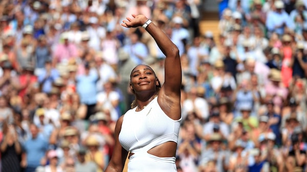 Serena Williams dice que no se retiraría si fuera hombre Serena Williams dice que no se retiraría si fuera hombre