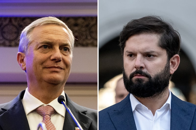 Kast y Boric. Kast y Boric.