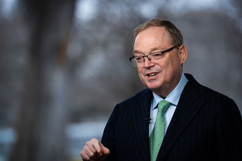 Kevin Hassett, asesor económico principal de la Casa Blanca. Fotógrafo: Al Drago/Bloomberg Kevin Hassett, asesor económico principal de la Casa Blanca. Fotógrafo: Al Drago/Bloomberg