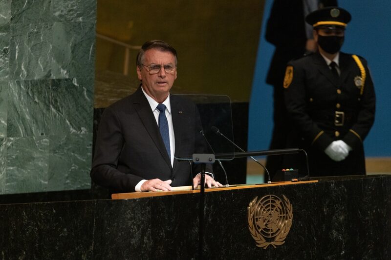 Presidente Jair Bolsonaro fez discurso de abertura da Assembleia Geral da ONU Presidente Jair Bolsonaro fez discurso de abertura da Assembleia Geral da ONU