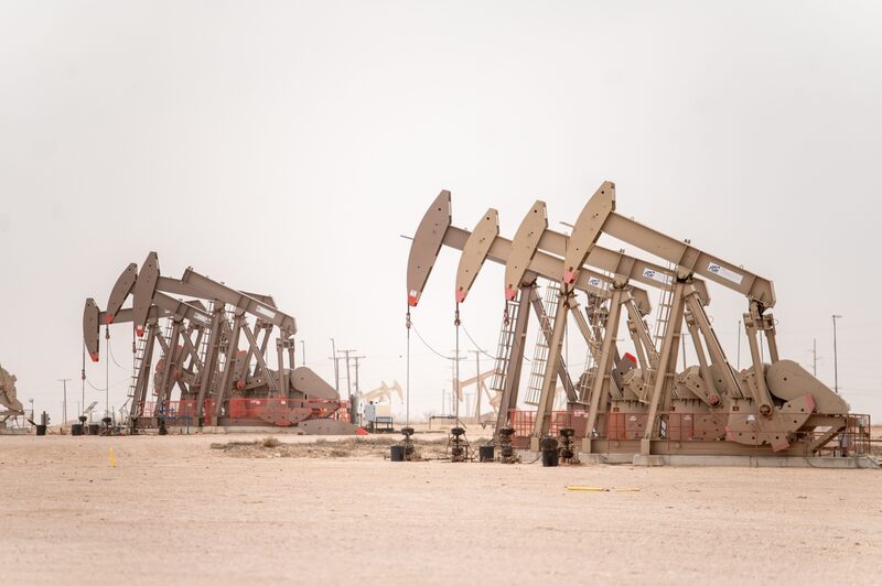 Oil pump jacks in Midland, Texas, US, on Thursday, March 2, 2023. Oil pump jacks in Midland, Texas, US, on Thursday, March 2, 2023.