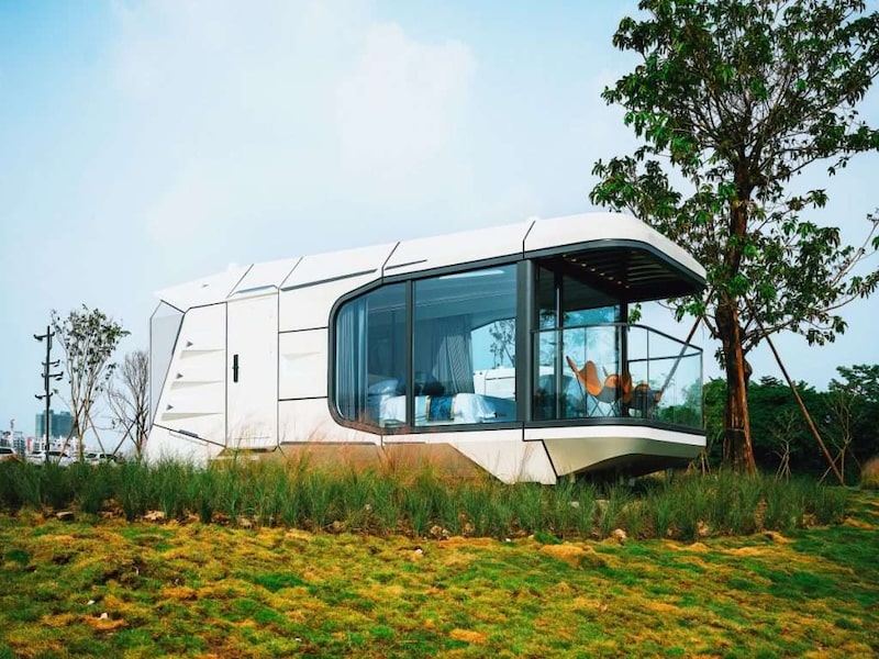 Una vivienda prefabricada de la marca china Glamni Una vivienda prefabricada de la marca china Glamni