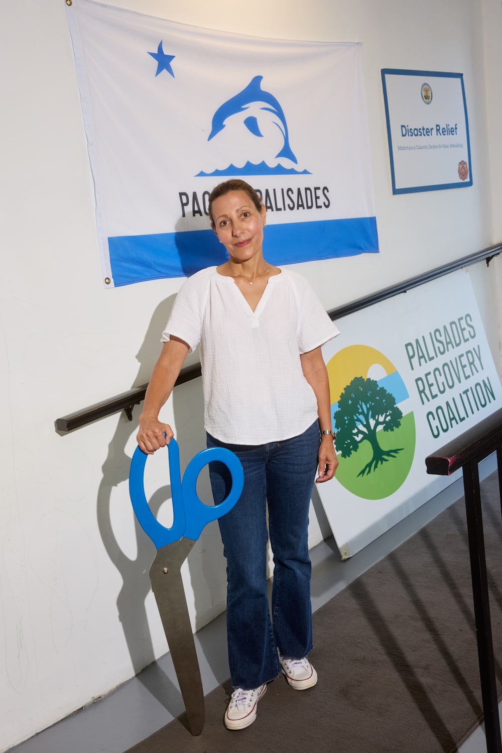 Maryam Zar, uma ativista de Palisades, afirmou que a reconstrução tem carecido de liderança e visão. (Foto: Maggie Shannon/Bloomberg) Maryam Zar, uma ativista de Palisades, afirmou que a reconstrução tem carecido de liderança e visão. (Foto: Maggie Shannon/Bloomberg)