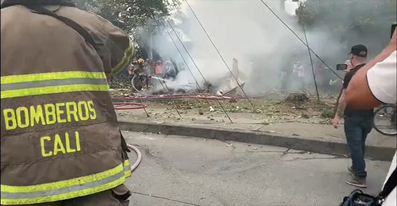 Accidente en Cali Accidente en Cali
