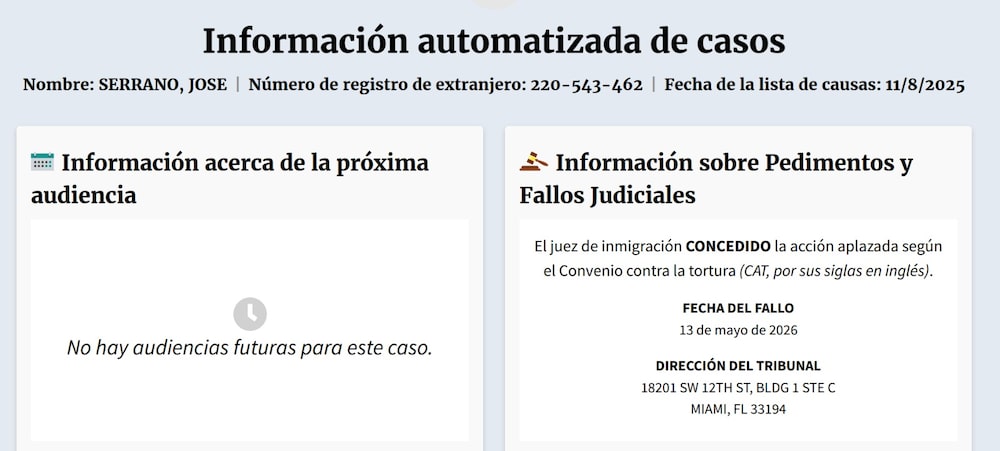 Exministro José Serrano es protegido por EE.UU. y no será deportado a Ecuador Exministro José Serrano es protegido por EE.UU. y no será deportado a Ecuador