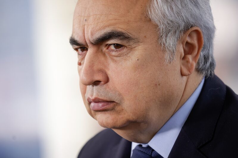 Fatih Birol, CEO de la Agencia Internacional de la Energía (AIE), durante una entrevista con Bloomberg Television en la jornada inaugural del Foro Económico Mundial (FEM) en Davos, Suiza, el lunes 23 de mayo de 2022. Fatih Birol, CEO de la Agencia Internacional de la Energía (AIE), durante una entrevista con Bloomberg Television en la jornada inaugural del Foro Económico Mundial (FEM) en Davos, Suiza, el lunes 23 de mayo de 2022.