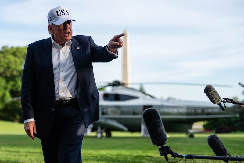 Donald Trump llega a la Casa Blanca el 15 de mayo. Fotógrafo: Eric Lee/Bloomberg. Donald Trump llega a la Casa Blanca el 15 de mayo. Fotógrafo: Eric Lee/Bloomberg.