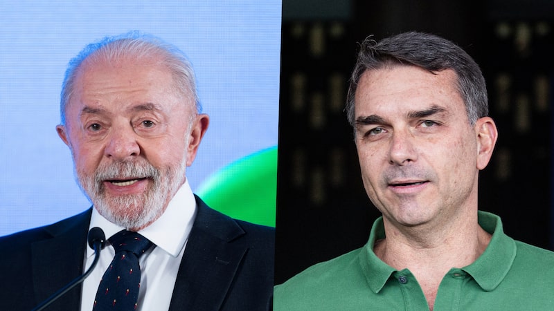 Lula tem 49% contra 43% de Flávio Bolsonaro em eventual 2º turno, mostra AtlasIntel Lula tem 49% contra 43% de Flávio Bolsonaro em eventual 2º turno, mostra AtlasIntel