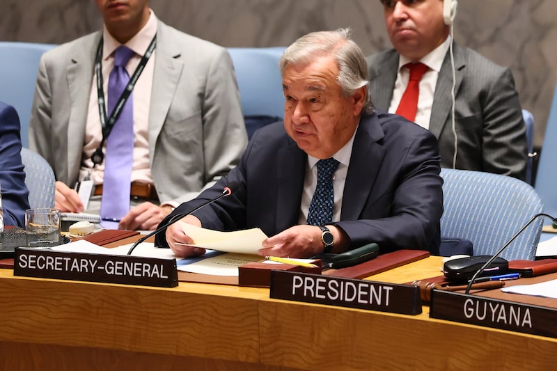 El jefe de la ONU pide diplomacia en plena guerra entre Israel e Irán El jefe de la ONU pide diplomacia en plena guerra entre Israel e Irán