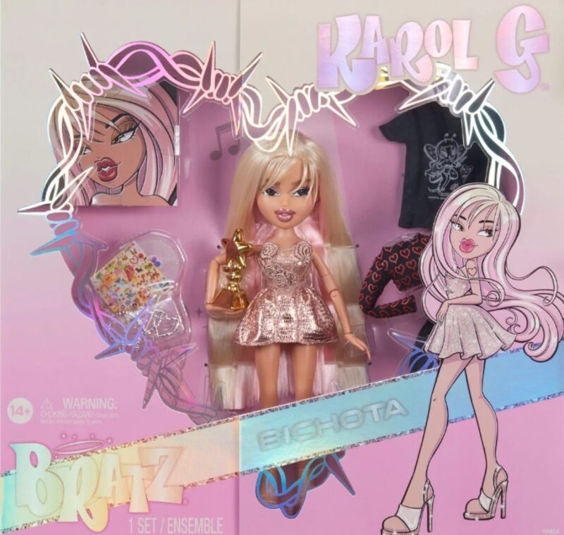 Muñeca Bratz de Karol G Muñeca Bratz de Karol G