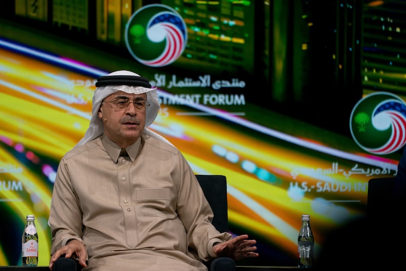 Amin Nasser, director ejecutivo de Saudi Aramco, durante el Foro de Inversión Estados Unidos-Arabia Saudita en el Kennedy Center de Washington, D.C., EE. UU., el miércoles 19 de noviembre de 2025. Amin Nasser, director ejecutivo de Saudi Aramco, durante el Foro de Inversión Estados Unidos-Arabia Saudita en el Kennedy Center de Washington, D.C., EE. UU., el miércoles 19 de noviembre de 2025.