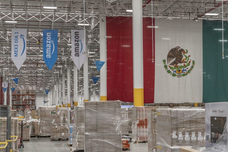 Inside an Amazon Distribution Facility In Mexico Inside an Amazon Distribution Facility In Mexico