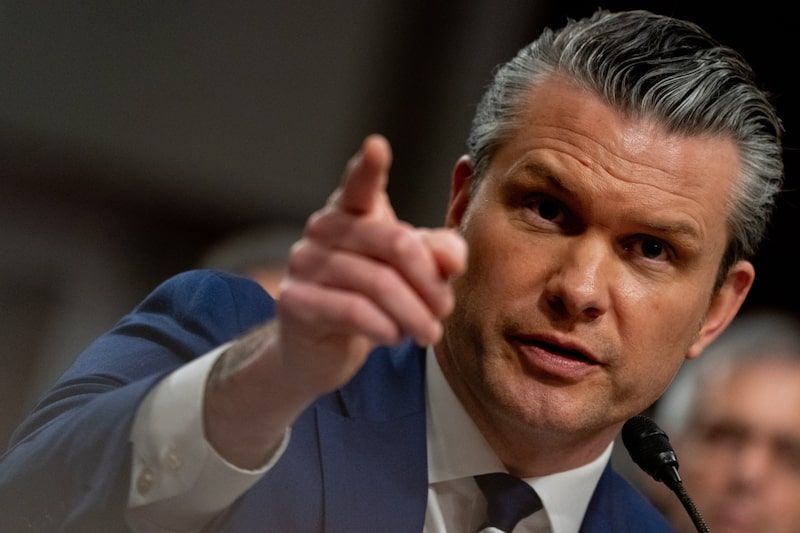 Pete Hegseth. Fotógrafo: Stefani Reynolds/Bloomberg. Pete Hegseth. Fotógrafo: Stefani Reynolds/Bloomberg.