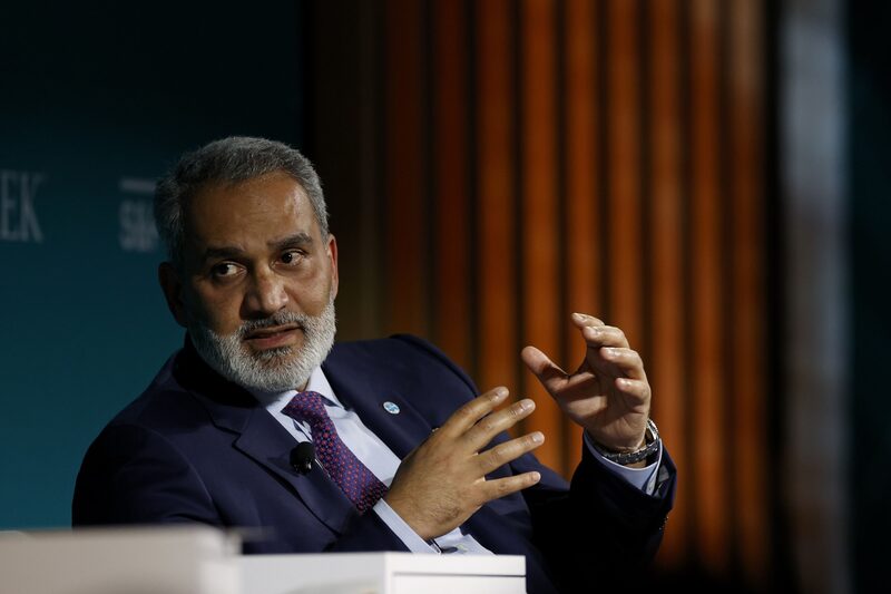 Haitham al-Ghais, secretario general de la Organización de Países Exportadores de Petróleo (OPEP), durante la conferencia CERAWeek by S&P Global 2023 en Houston, Texas, EE.UU., el martes 7 de marzo de 2023. Haitham al-Ghais, secretario general de la Organización de Países Exportadores de Petróleo (OPEP), durante la conferencia CERAWeek by S&P Global 2023 en Houston, Texas, EE.UU., el martes 7 de marzo de 2023.