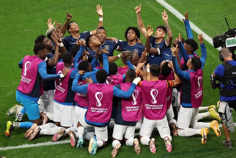 La Tri celebró el gol de Enner Valencia al inicio del segundo tiempo frente a Países Bajos. La Tri celebró el gol de Enner Valencia al inicio del segundo tiempo frente a Países Bajos.