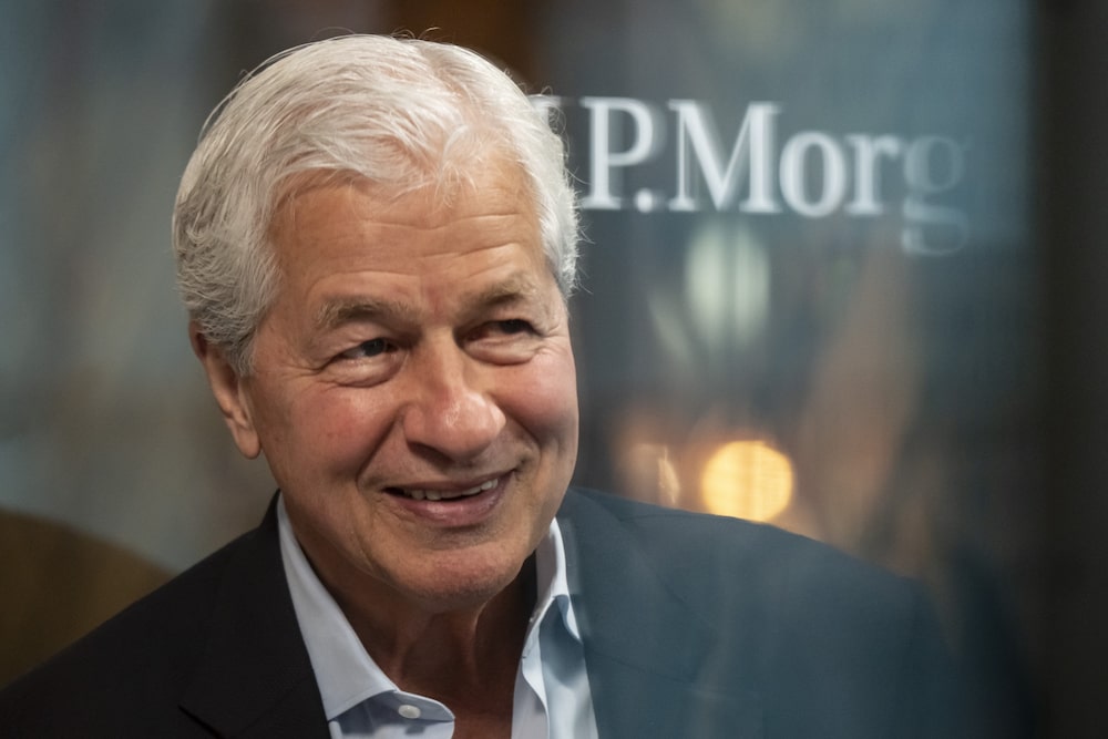 Fotógrafo: Jamie Dimon, Qilai Shen/Bloomberg Fotógrafo: Jamie Dimon, Qilai Shen/Bloomberg