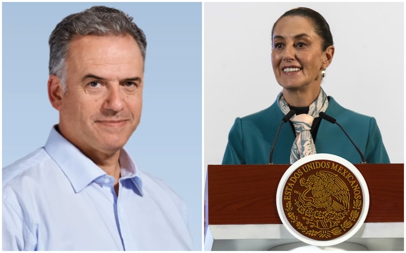 El presidente electo de Uruguay, Yamandú Orsi, y la presidenta de México, Claudia Sheinbaum. El presidente electo de Uruguay, Yamandú Orsi, y la presidenta de México, Claudia Sheinbaum.