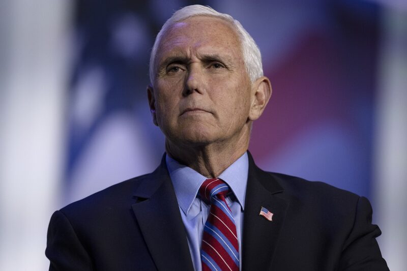 El ex vicepresidente de EE.UU., Mike Pence El ex vicepresidente de EE.UU., Mike Pence