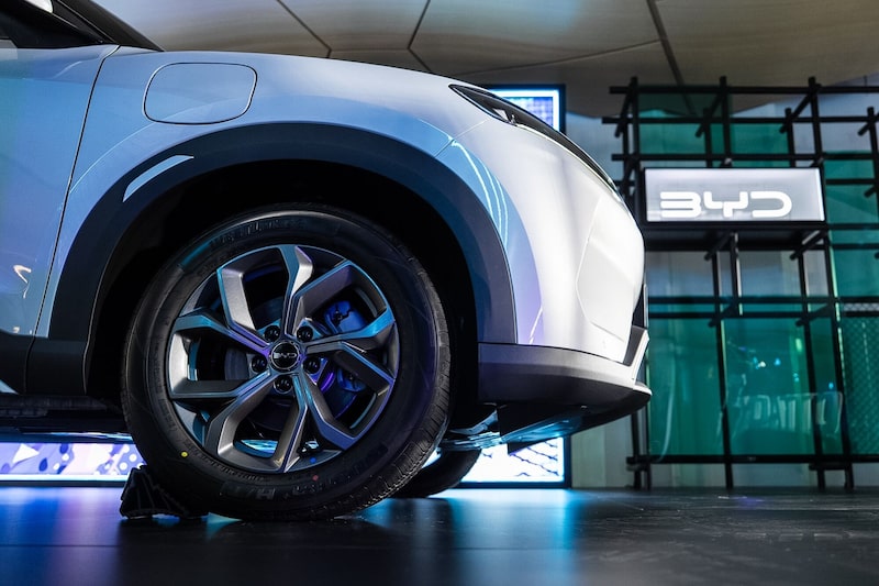 Un SUV eléctrico Atto 2 de BYD Co. Un SUV eléctrico Atto 2 de BYD Co.