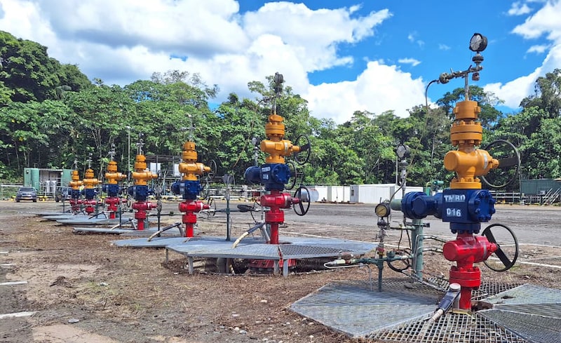 Campo Sacha, Ecuador. Campo Sacha, Ecuador.