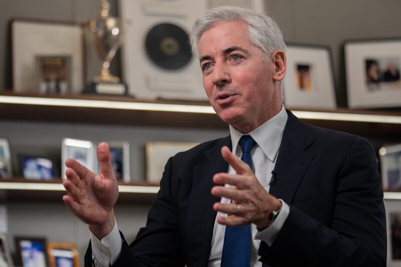 Para Ackman, los comentarios marcan la divergencia más aguda hasta ahora de uno de los principales partidarios del presidente en Wall Street. (Bloomberg) Para Ackman, los comentarios marcan la divergencia más aguda hasta ahora de uno de los principales partidarios del presidente en Wall Street. (Bloomberg)