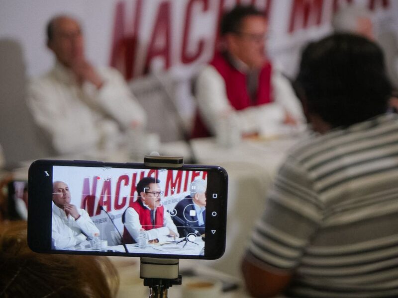Ignacio Mier, coordinador de la bancada de Morena en la Cámara de Diputados (Cortesía: @NachoMierV) Ignacio Mier, coordinador de la bancada de Morena en la Cámara de Diputados (Cortesía: @NachoMierV)
