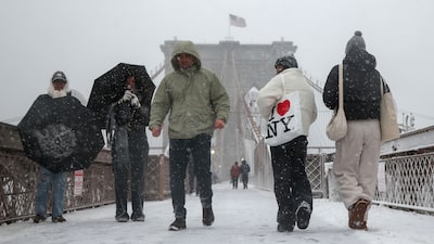 Nueva York queda aislada por tormenta invernal: hay miles de vuelos y rutas canceladas Nueva York queda aislada por tormenta invernal: hay miles de vuelos y rutas canceladas