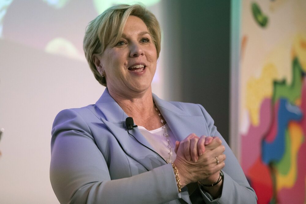 Robyn Denholm, presidente do conselho da Tesla Robyn Denholm, presidente do conselho da Tesla