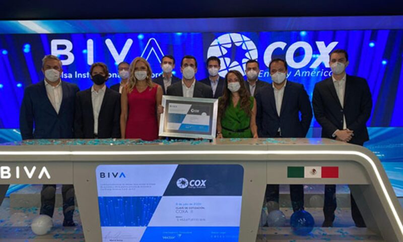 Grupo Cox Energy, con presencia internacional que opera con más de 2,2 GWen proyectos de generación de energía limpias, quiere potencializar los planes de expansión y crecimiento. Grupo Cox Energy, con presencia internacional que opera con más de 2,2 GWen proyectos de generación de energía limpias, quiere potencializar los planes de expansión y crecimiento.