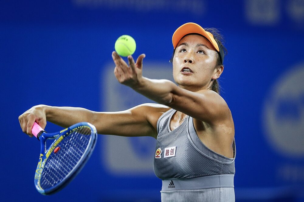 Peng Shuai en 2019.Fotógrafo: Wang He/Getty Images Peng Shuai en 2019.Fotógrafo: Wang He/Getty Images