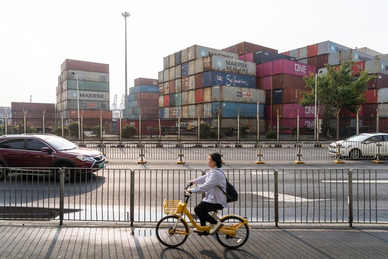 Contêineres de carga nos Terminais de Contêineres Internacionais de Yantian, em Shenzhen, China. (Foto: Qilai Shen/Bloomberg) Contêineres de carga nos Terminais de Contêineres Internacionais de Yantian, em Shenzhen, China. (Foto: Qilai Shen/Bloomberg)