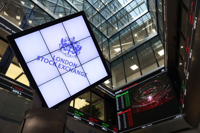The London Stock Exchange. The London Stock Exchange.