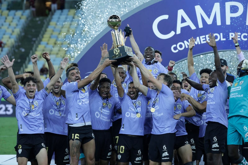 El equipo ecuatoriano ganó la Recopa Sudamericana el 28 de febrero de 2023. El equipo ecuatoriano ganó la Recopa Sudamericana el 28 de febrero de 2023.