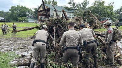 Este es el mapa de la inundaciones en Texas: zonas afectadas y restricciones Este es el mapa de la inundaciones en Texas: zonas afectadas y restricciones