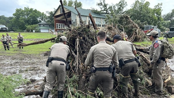 Este es el mapa de la inundaciones en Texas: zonas afectadas y restricciones Este es el mapa de la inundaciones en Texas: zonas afectadas y restricciones