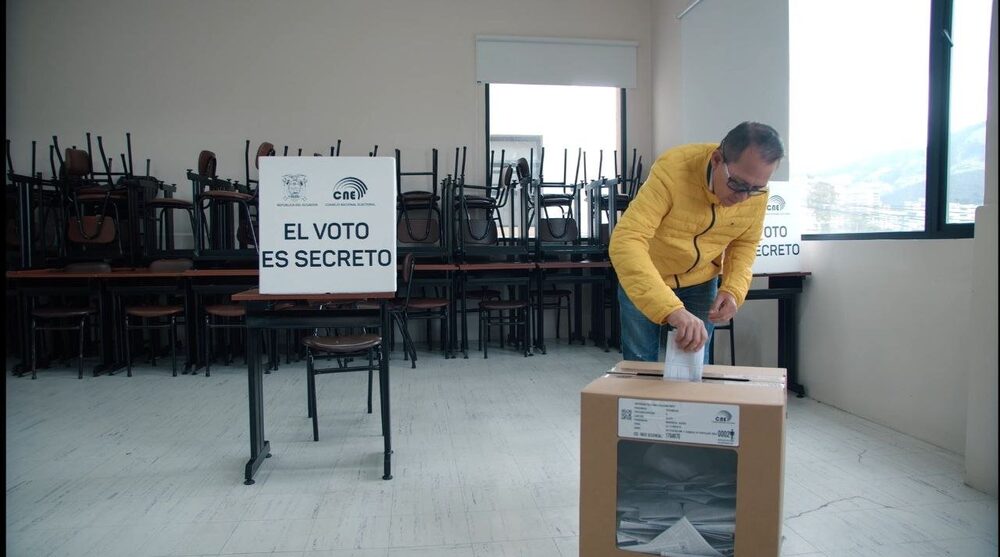 Elecciones en Ecuador 2025 Fuente: CNE Elecciones en Ecuador 2025 Fuente: CNE