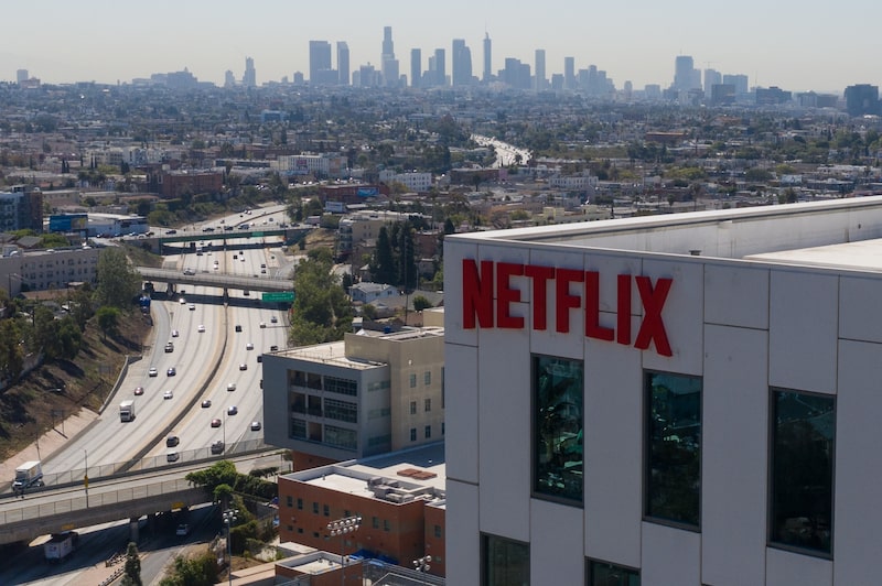 El edificio de oficinas de Netflix Inc. en Los Ángeles. Fotógrafo: Bing Guan/Bloomberg. El edificio de oficinas de Netflix Inc. en Los Ángeles. Fotógrafo: Bing Guan/Bloomberg.