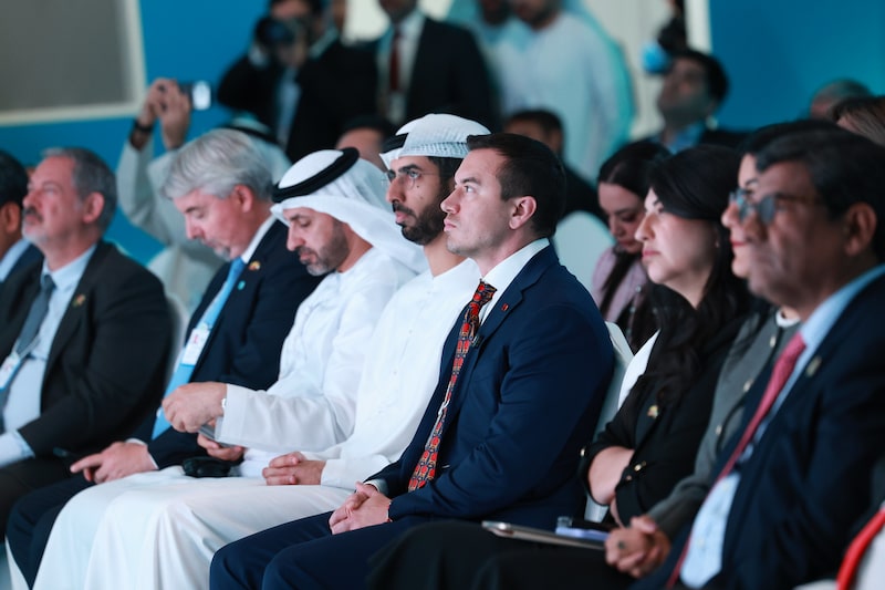 Noboa en Emiratos Árabes: agenda, de qué hablará y qué esperar para Ecuador. Noboa en Emiratos Árabes: agenda, de qué hablará y qué esperar para Ecuador.