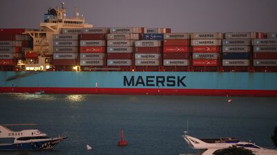 EUA revidam ataque a navio da Maersk no Mar Vermelho EUA revidam ataque a navio da Maersk no Mar Vermelho