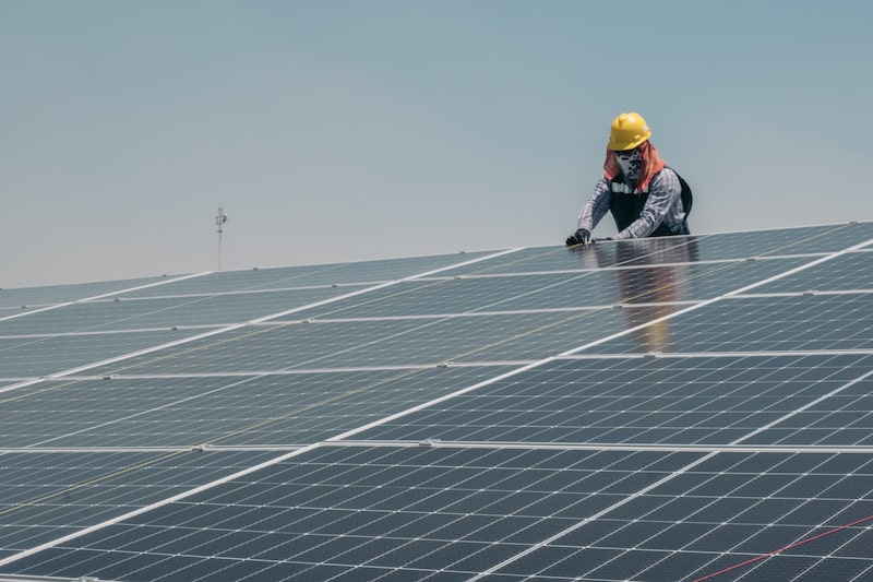 Paneles solares. Paneles solares.
