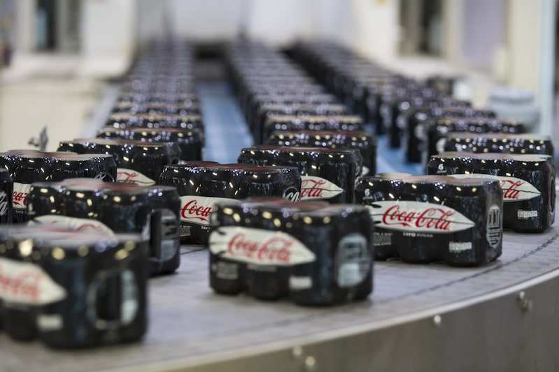 Soft Drink Manufacture At A Coca-Cola Co. Factory Soft Drink Manufacture At A Coca-Cola Co. Factory