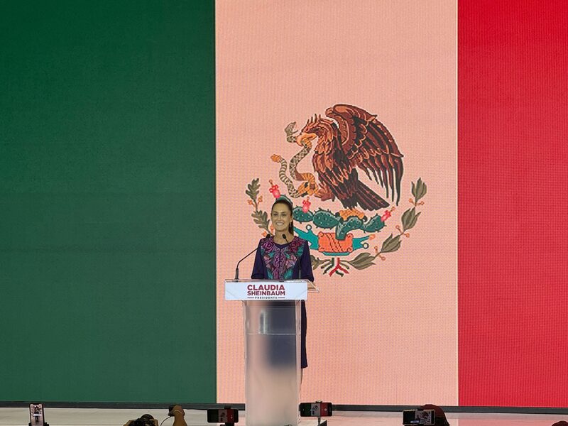 Claudia Sheinbaum, virtual presidenta de México Claudia Sheinbaum, virtual presidenta de México