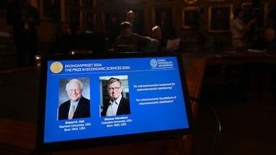 Robert E. Hall e Michael Woodford recebem o Prêmio Nobel de Economia Robert E. Hall e Michael Woodford recebem o Prêmio Nobel de Economia