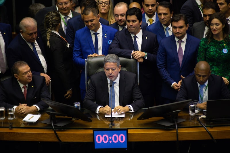 Arthur Lira, Brazil’s speaker of the lower house. Arthur Lira, Brazil’s speaker of the lower house.