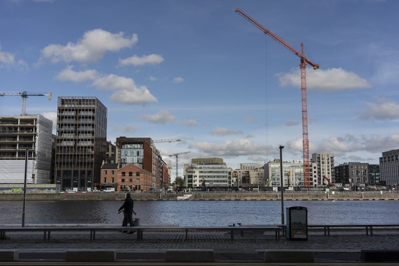 Edificio de oficinas en Dublin. Edificio de oficinas en Dublin.