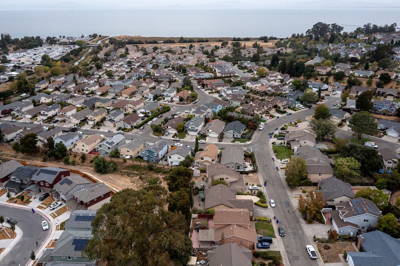 Houses In California Ahead Of Existing Home Sales Figures Houses In California Ahead Of Existing Home Sales Figures