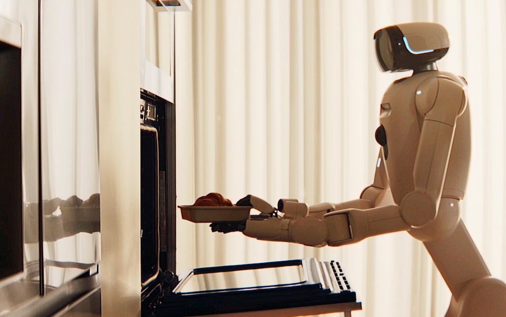 El robot LG CLOiD El robot LG CLOiD